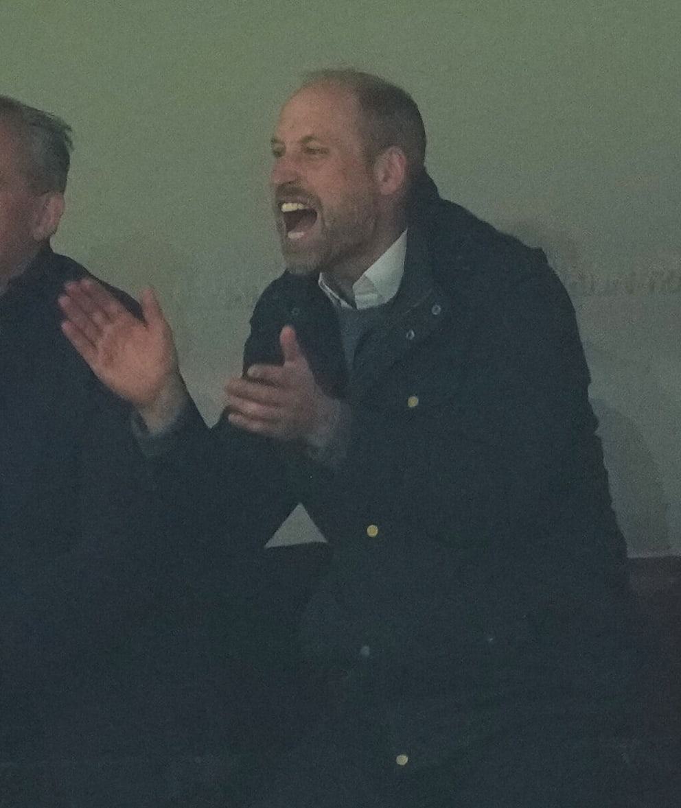 Prinz William im Stadion: Ein leidenschaftlicher Fußballfan
