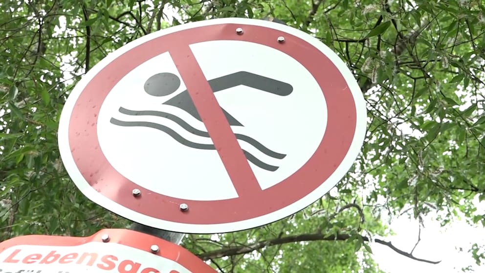 Hitzewelle an Pfingsten: Badeverbot am Rhein bringt hohe Strafen
