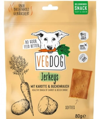 Gefährliche Hundeleckerlis: Rückruf von VEGDOG Jerkeys