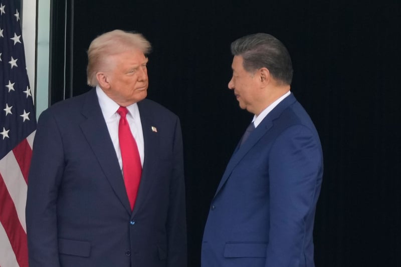 Die drei Hauptstreitpunkte beim Treffen von Trump und Xi