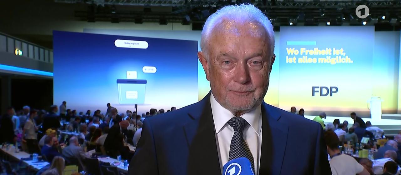 Interview mit Kubicki nach seiner Wahl zum FDP-Chef
