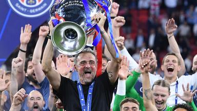 PSG feiert Champions-League-Sieg unter Coach Luis Enrique