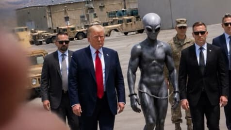UFOs, Aliens und Donald Trump: Rätsel bleiben