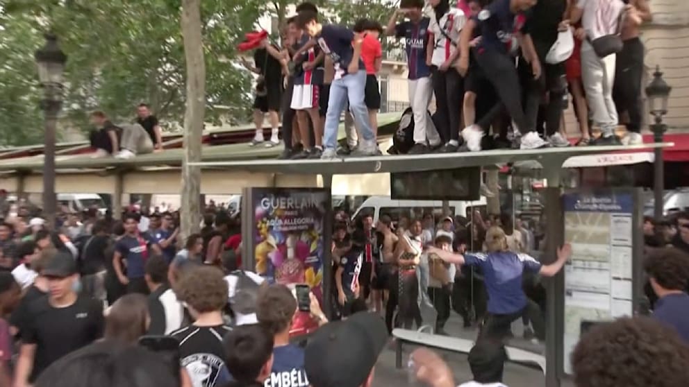 Randale in Paris: PSG-Fans verursachen Sachschaden