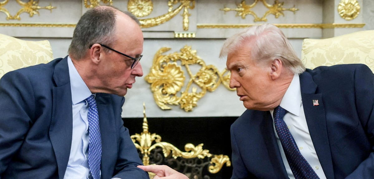 Merz und Trump: Einigung über Iran und Nato