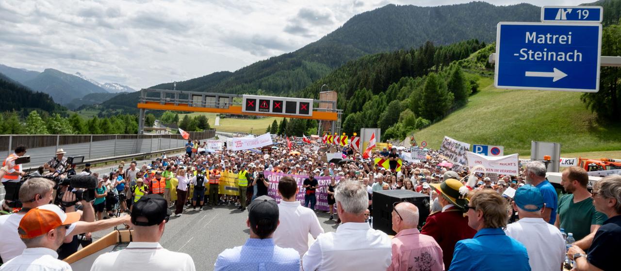 Proteste am Brenner: Anwohner fühlen sich vernachlässigt