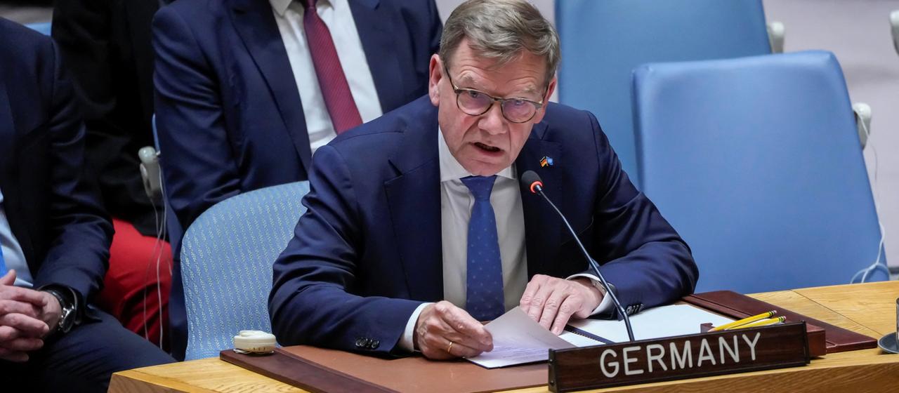 Deutschland bewirbt sich für Sitz im UN-Sicherheitsrat
