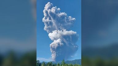 Schwierige Bergung nach Vulkanausbruch in Indonesien