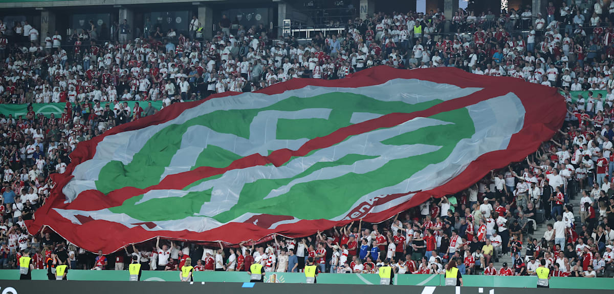 Fans protestieren massiv gegen den DFB beim Pokalfinale