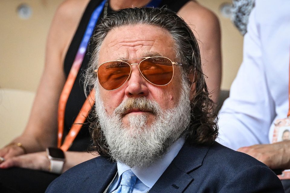 Russell Crowe und sein Auftritt bei den French Open