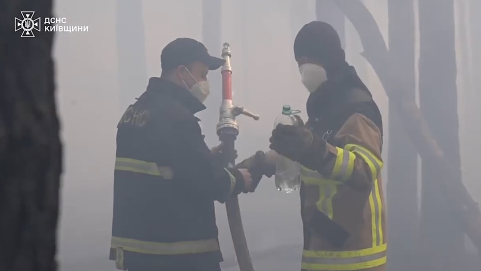Waldbrand in der Tschernobyl-Sperrzone unter Kontrolle