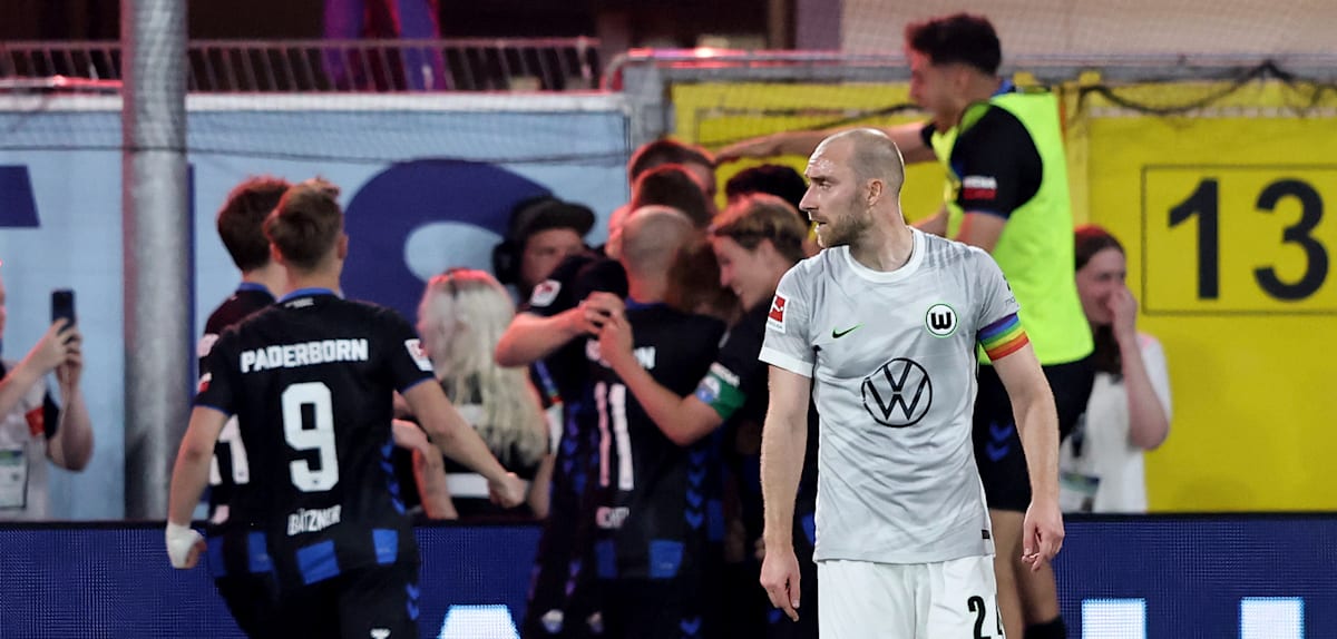 Drama in der Relegation: VfL Wolfsburg steigt ab, Paderborn jubelt