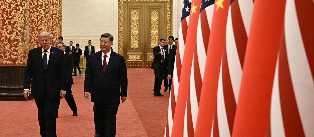 US-Präsident Trump in China: Besondere Begegnung mit Staatschef Xi