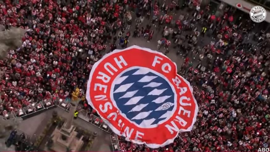 Fans von 1860 München stören Meisterfeier des FC Bayern