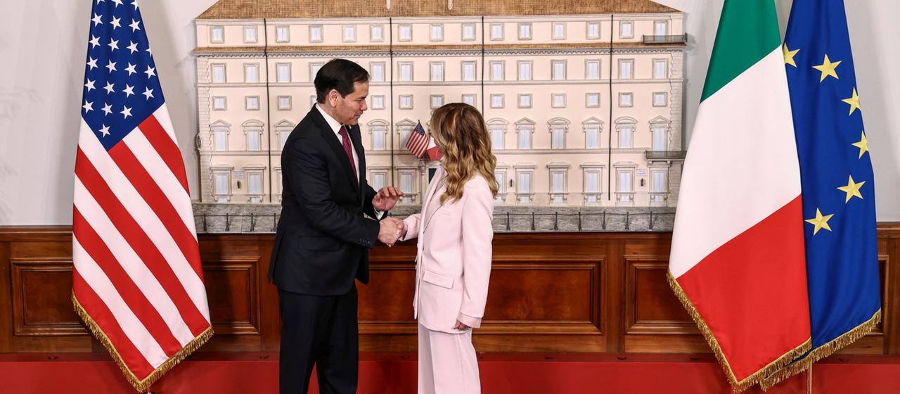 US-Außenminister Rubio versucht Schadensbegrenzung in Rom