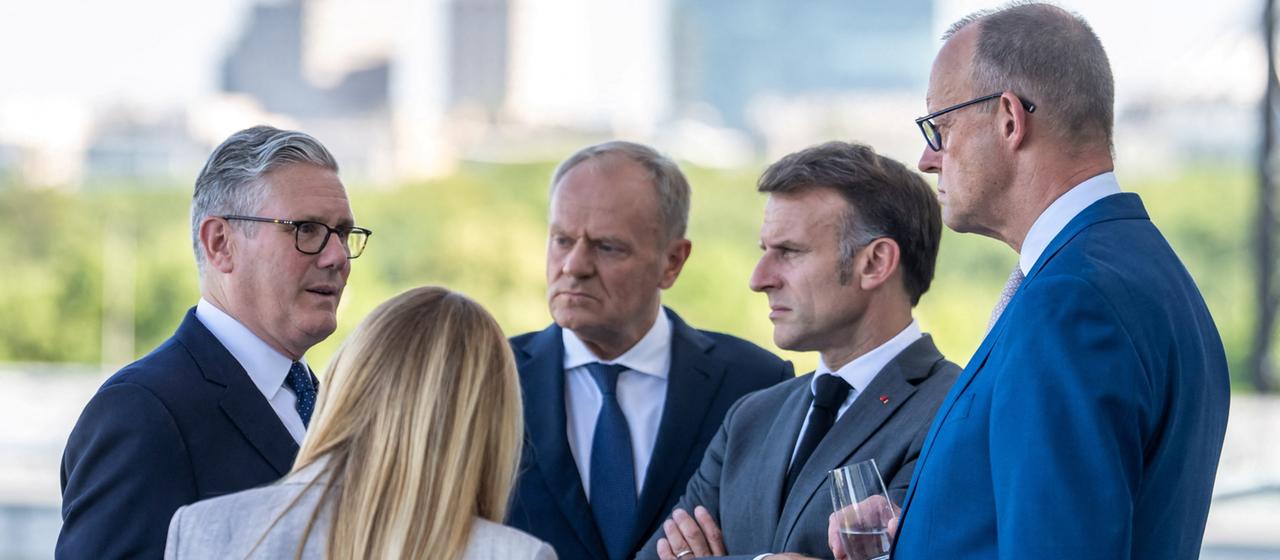 E5-Staaten Treffen in Berlin: Einigkeit und Abschied von Starmer