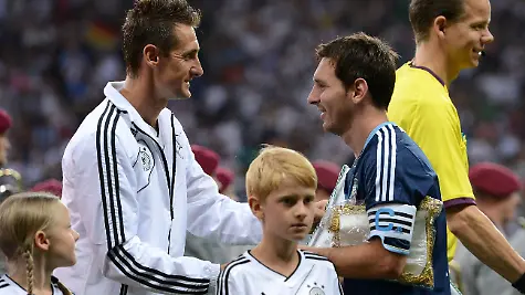 Ewige WM-Toptorjäger: Messi und Klose an der Spitze