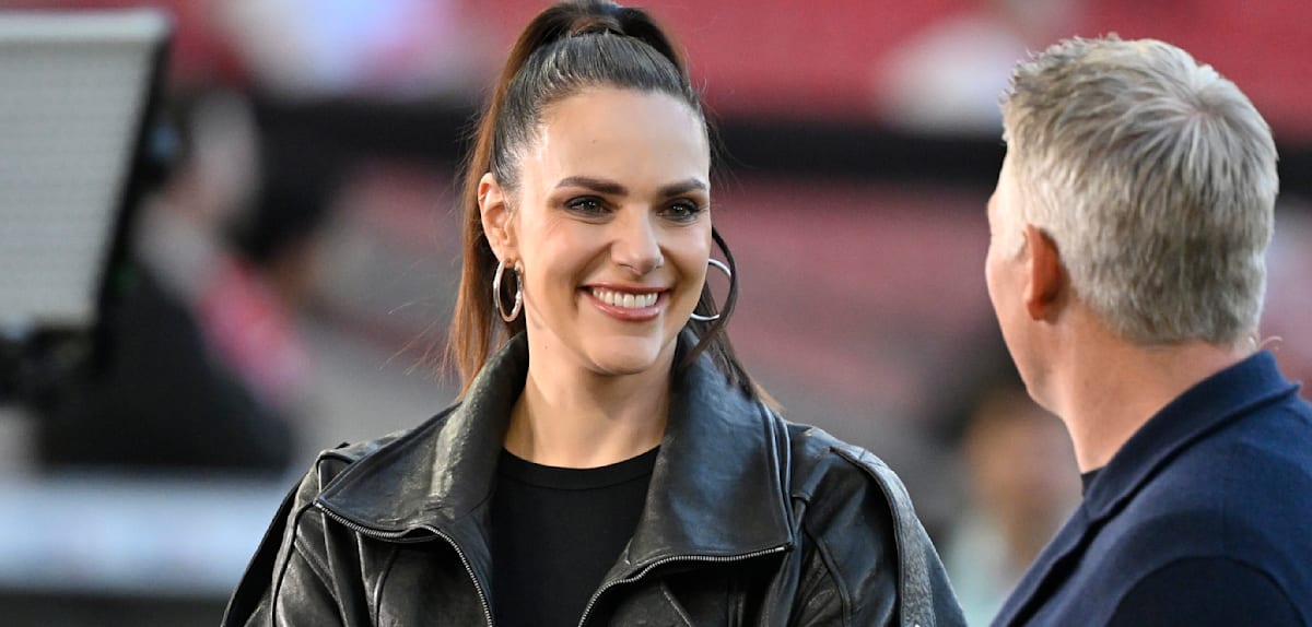 Esther Sedlaczek über die Fußball-WM und ihre Zusammenarbeit mit Bastian Schweinsteiger