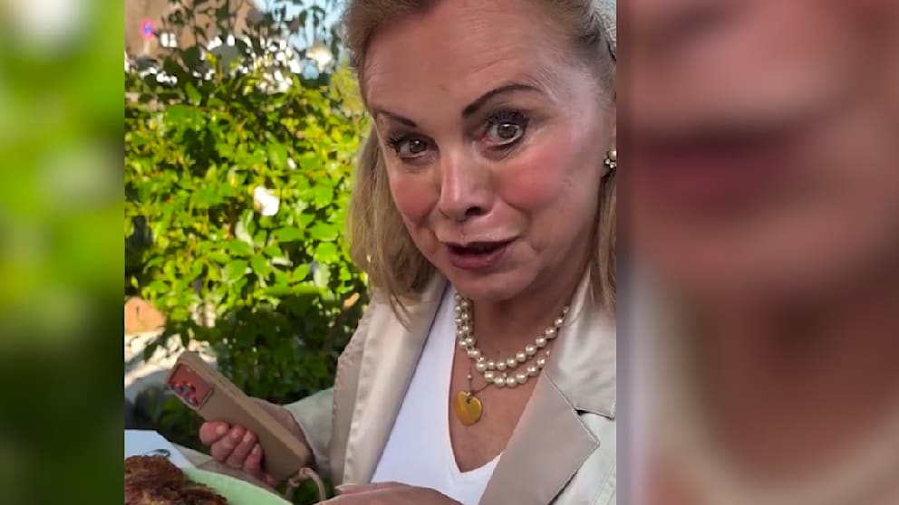 Marijke Amado genießt kulinarische Köstlichkeiten auf Sylt