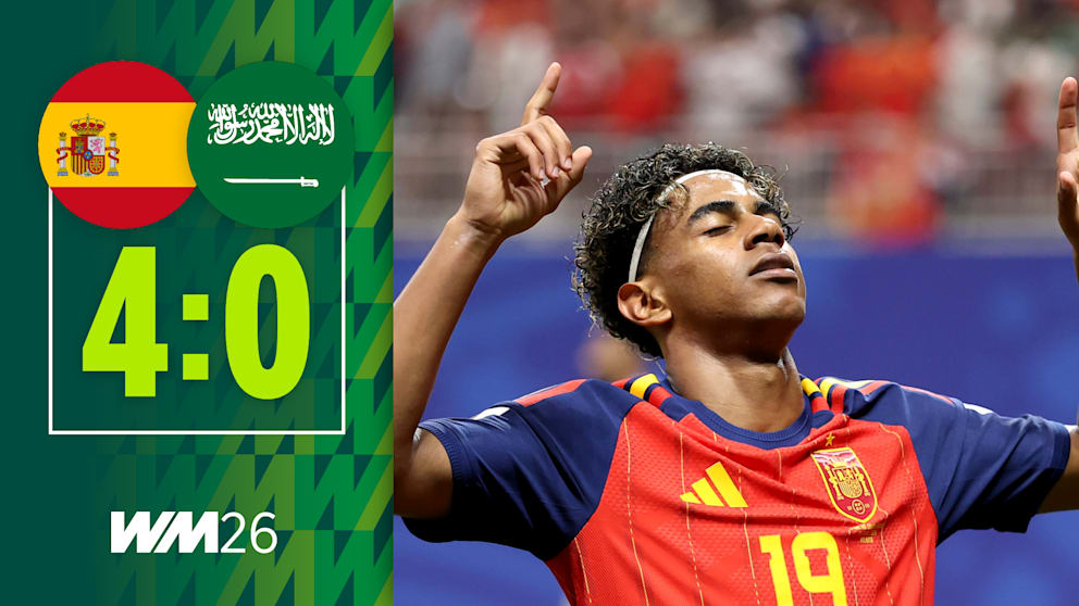 Tor-Party gegen Saudi-Arabien: Yamals erstes WM-Tor