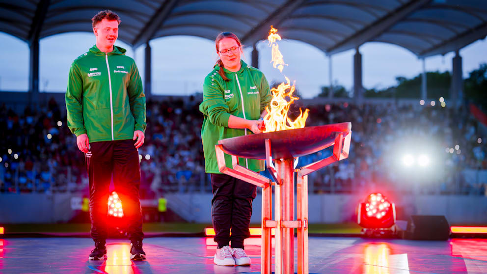 Eröffnungsfeier der Special Olympics in Saarbrücken im Fernsehen