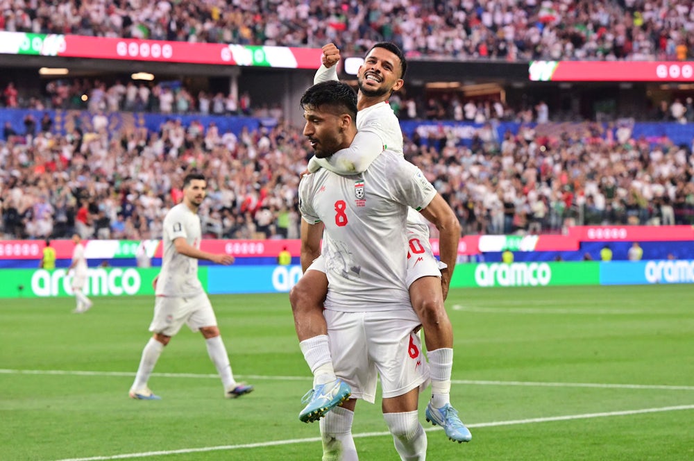 Spannungen im Stadion zwischen Iran und Neuseeland