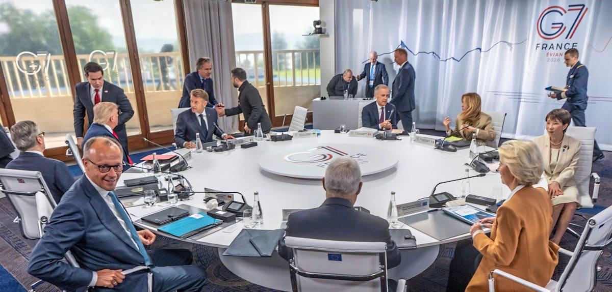G7 beschließt neue Sanktionen gegen Russland und Hilfe für die Ukraine