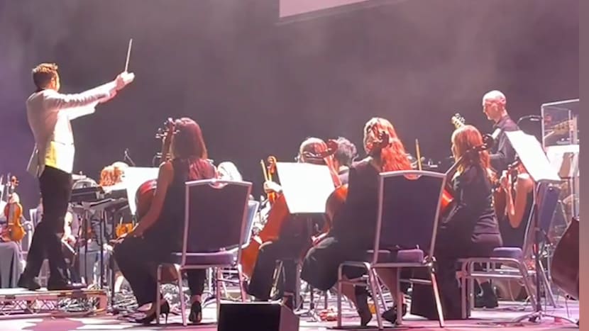 Konzert gerettet durch spontanen Zuschauerauftritt