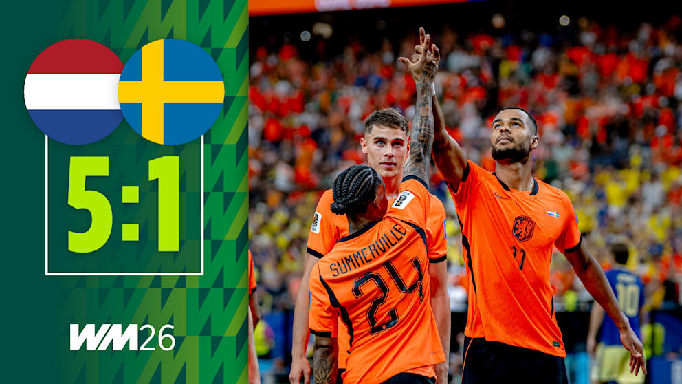 Oranje-Party gegen Schweden: WM-Gruppenspiel Highlights