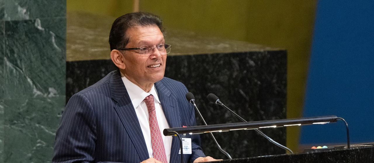 Khalilur Rahman wird neuer Präsident der UN-Vollversammlung