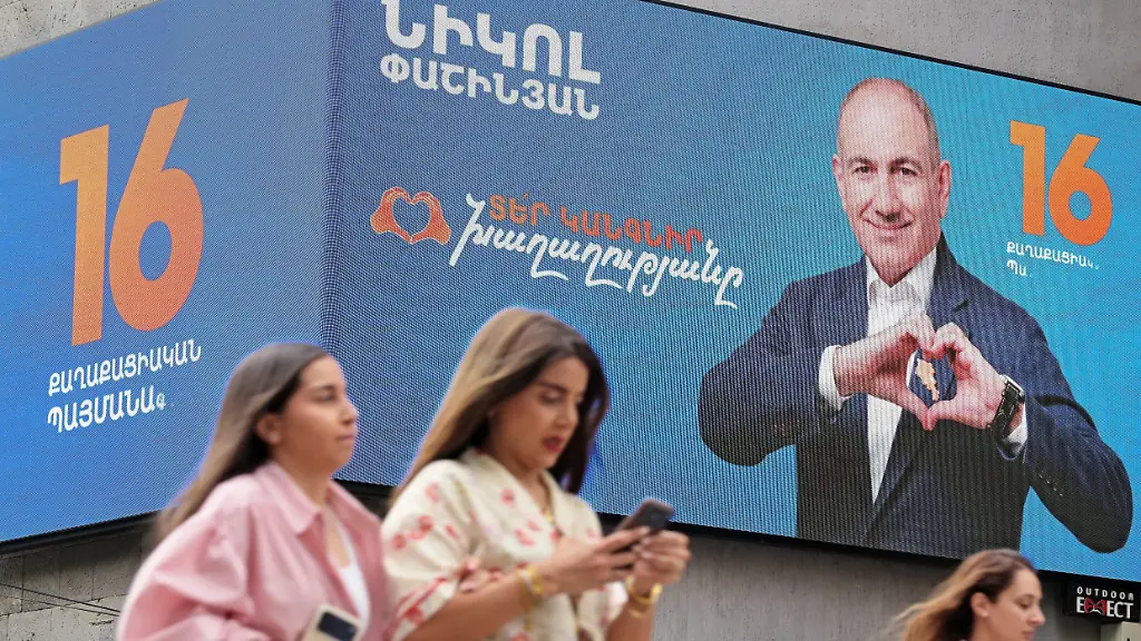 Armenien: Spannungen vor Parlamentswahl mit Russland