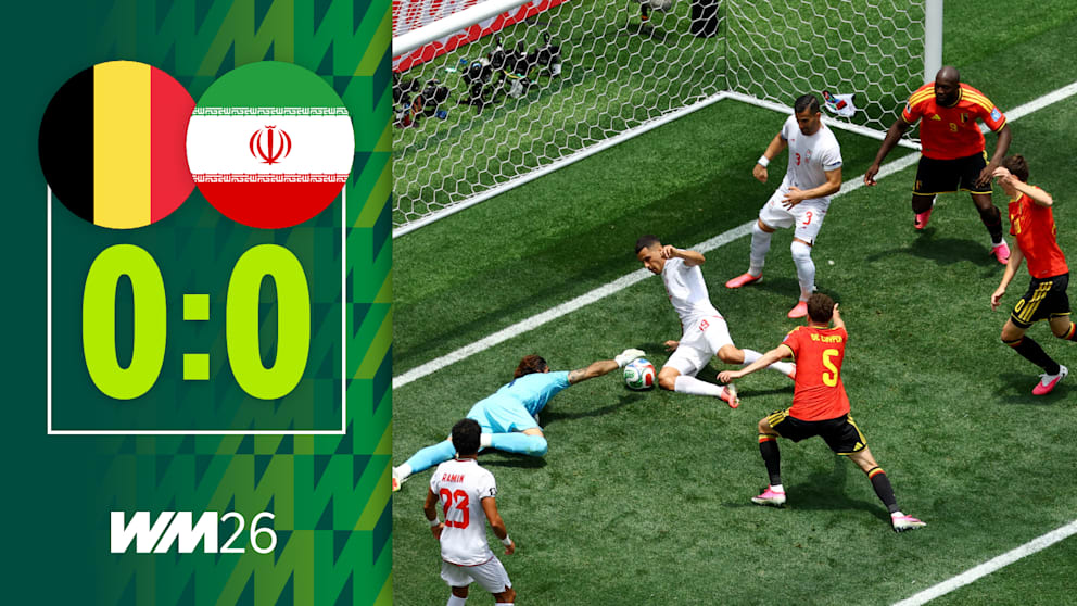 Kein Durchkommen: Iran-Held blamiert Belgien