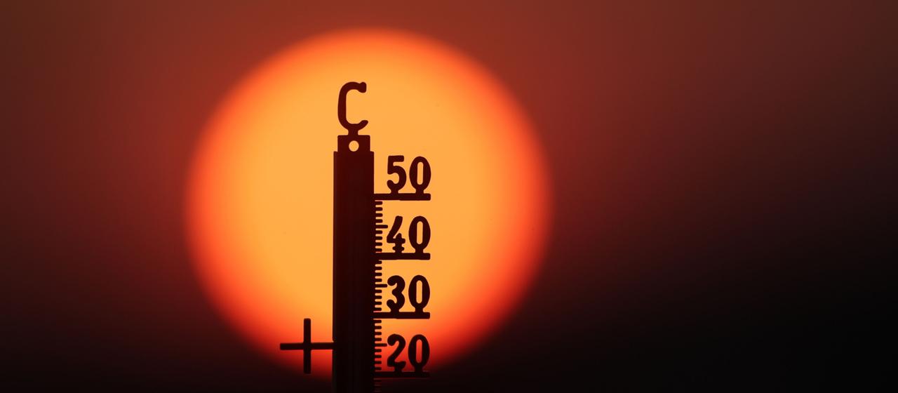 Warnung des Deutschen Wetterdienstes: Sommeranfang mit Hitze und Unwetter