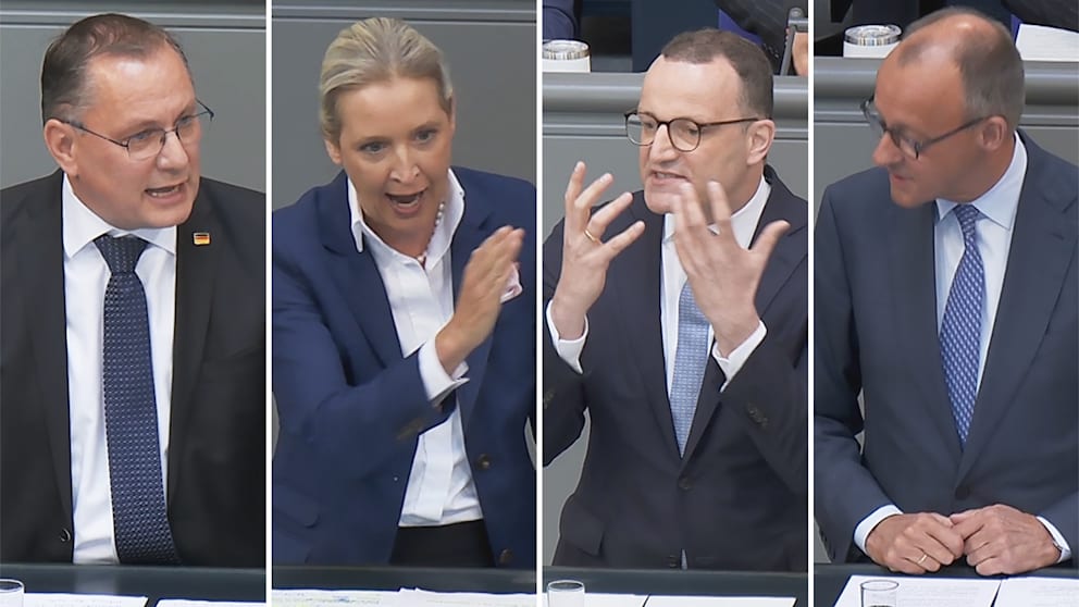 Heftige Debatte im Bundestag: Diskussionen über Putin und AfD