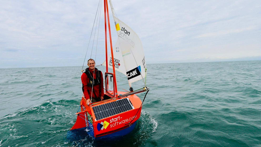 Engländer plant Atlantiküberquerung im Mini-Boot