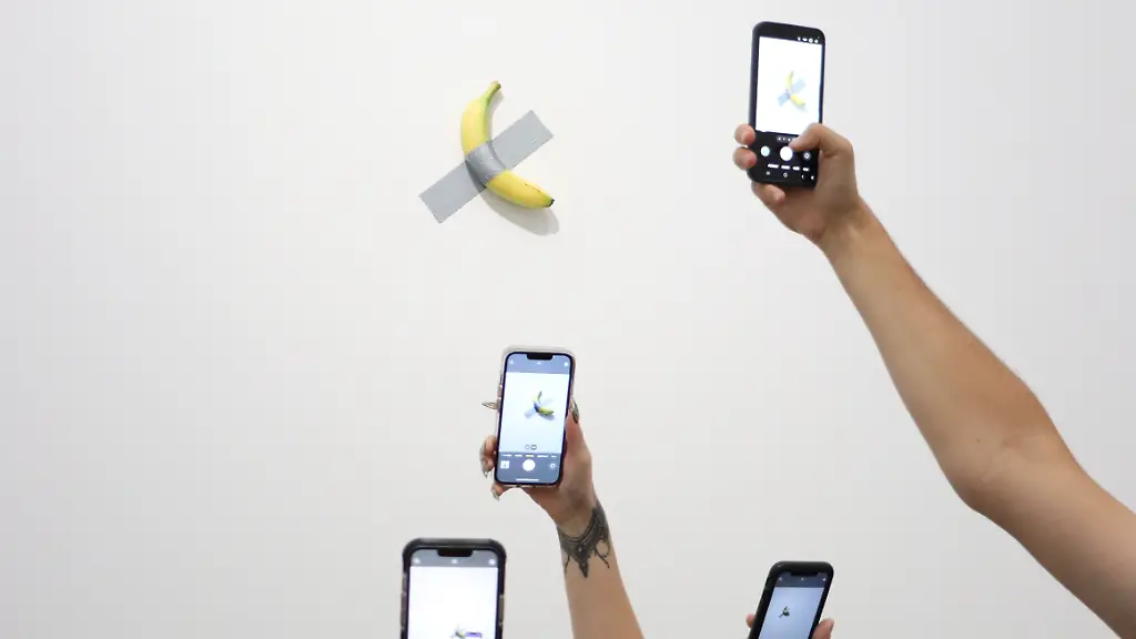 Banane aus berühmtem Kunstwerk in Paris gestohlen