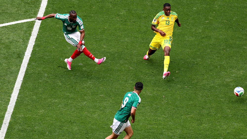 Mexiko feiert Sieg gegen Südafrika im WM-Eröffnungsspiel