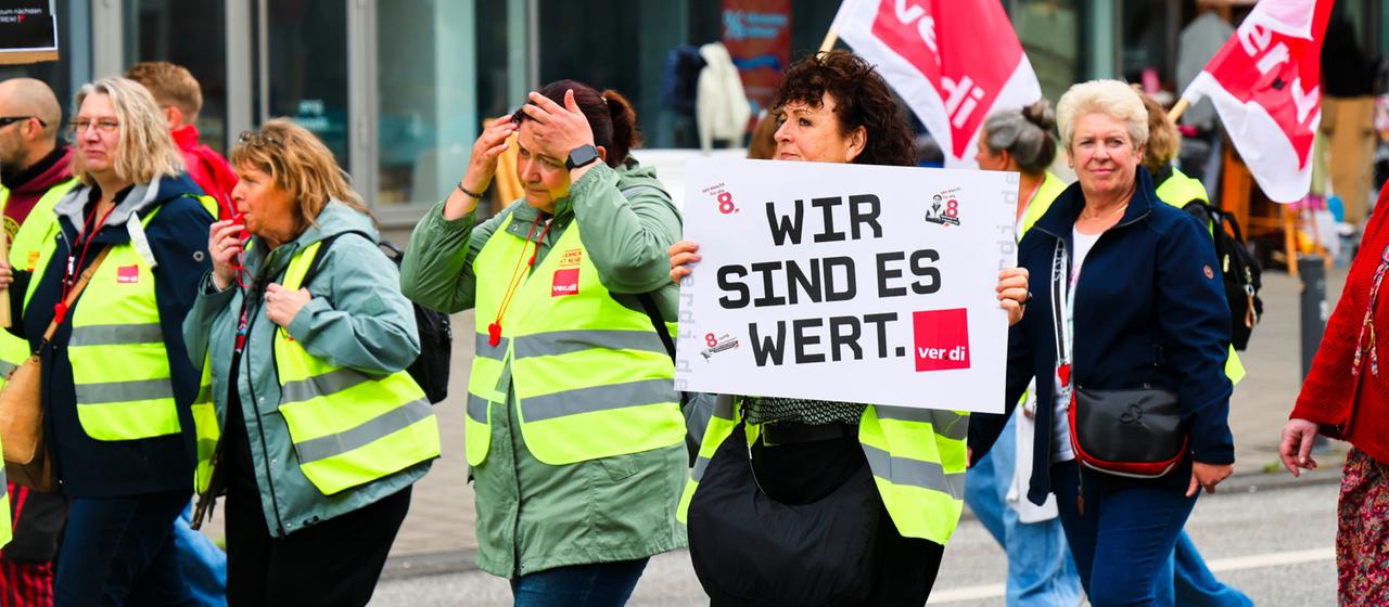 Tarifverhandlungen im Handel stagnieren: Veranstaltungen und Forderungen